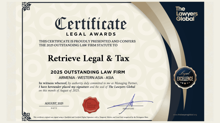 Retrieve Legal & Tax Honored as 2025 Outstanding Law Firm