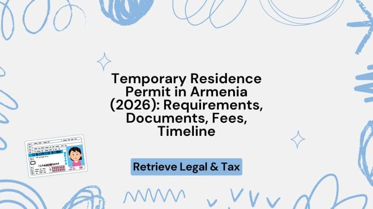 Temporary residence status in the Republic of Armenia