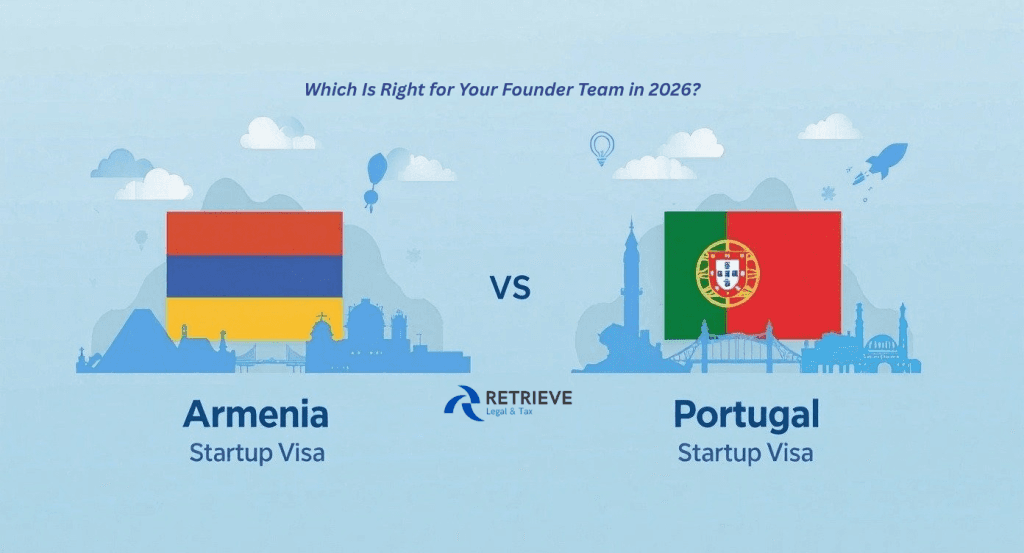 Armenia Startup Visa vs Portugal Startup Visa: Which Is Right for Your Founder Team in 2026?
