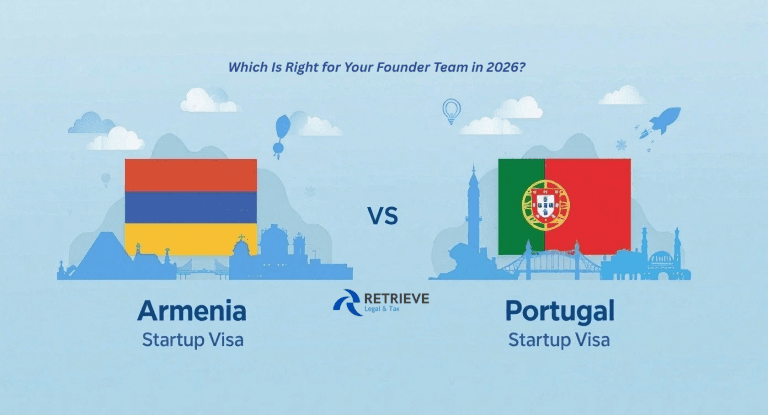 Armenia Startup Visa vs Portugal Startup Visa: Which Is Right for Your Founder Team in 2026?
