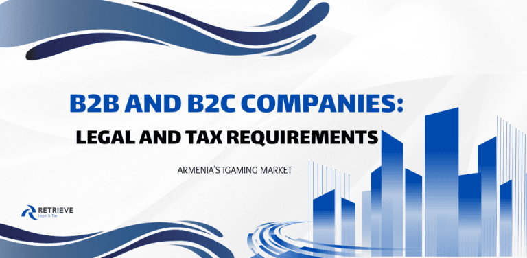 LEGAL AND TAX REQUIREMENTS FOR B2B AND B2C COMPANIES
